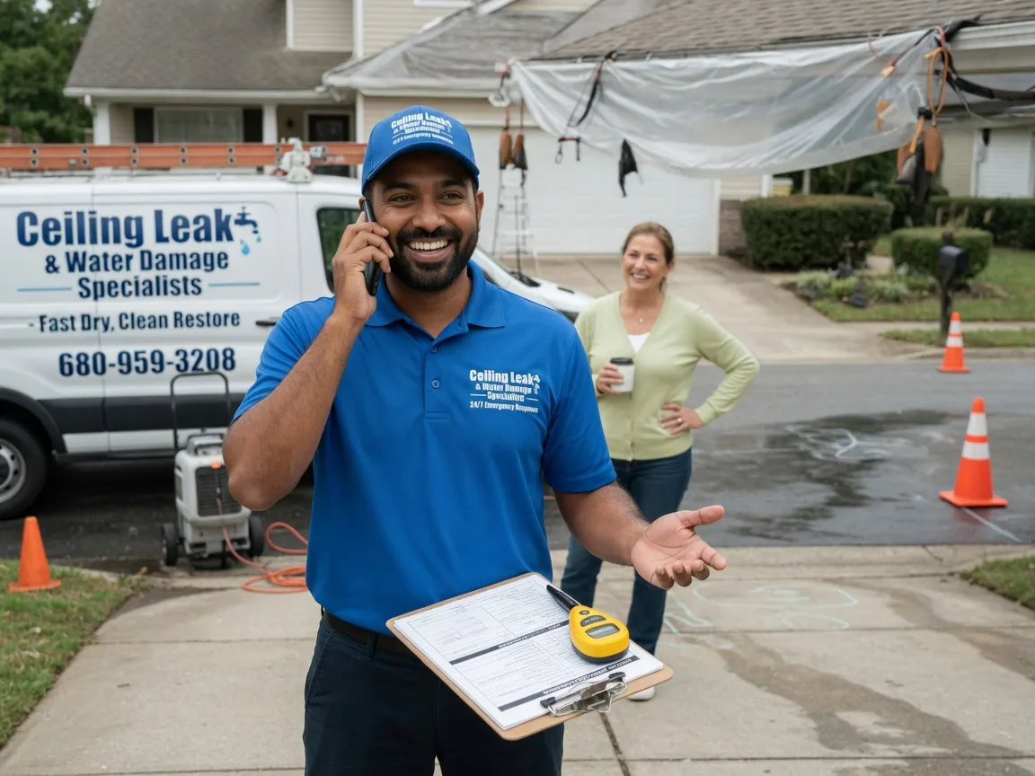 Ceiling Leak Cleanup Lamar, MS FAQs